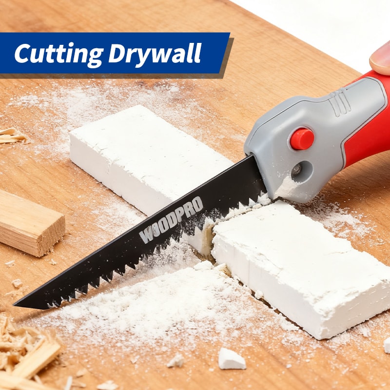 Teflon Coated Folding Saw Steel Blade Ideal for Drywall & DIY Renovation Projects