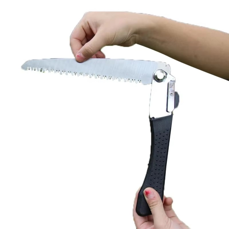 Portable Folding Hand Saw for Outdoor, Camping, & Woodworking