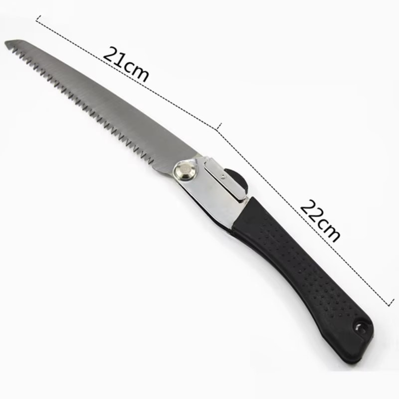 Portable Folding Hand Saw for Outdoor, Camping, & Woodworking