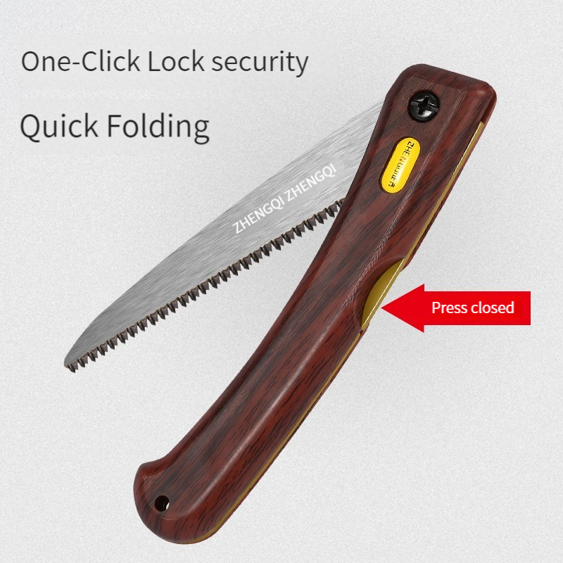 Mini Folding Hand Saw Compact DIY Logger Saw for Woodworking & Crafts