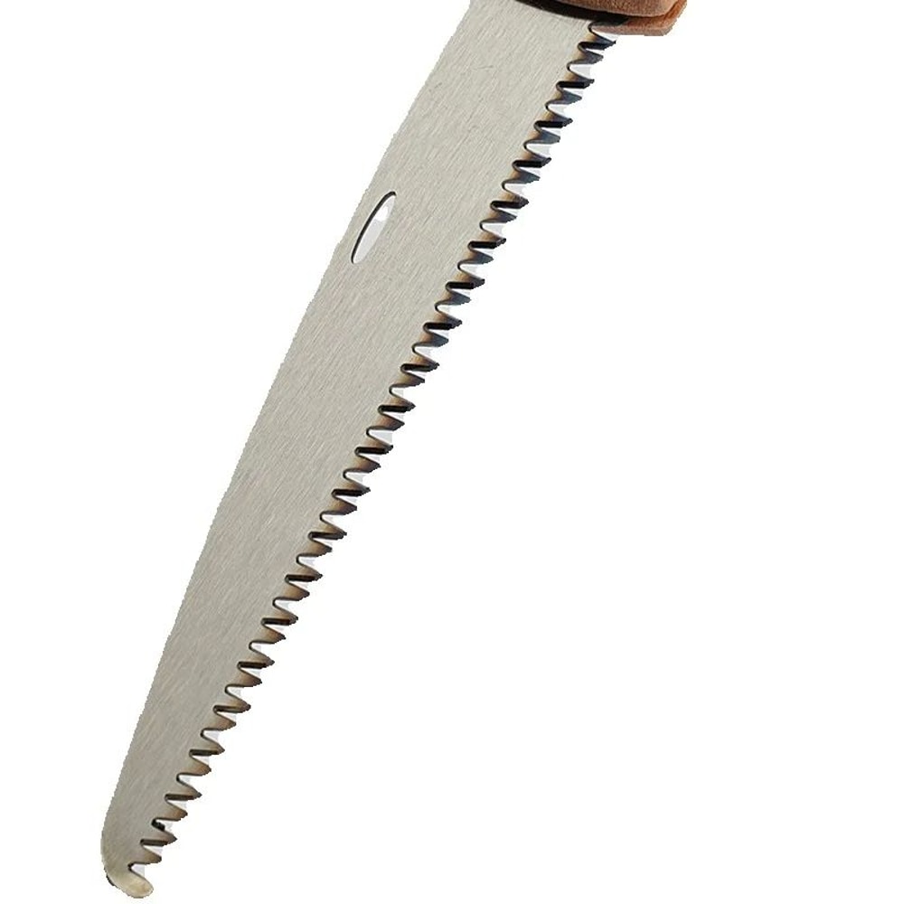Mini Folding Hand Saw with Non-slip Wooden Handle for Precision Woodworking & Plastic Cutting