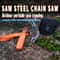 Manual Tree Limb Chain Saw Compact Steel Rope Saw For Outdoor Adventures 1