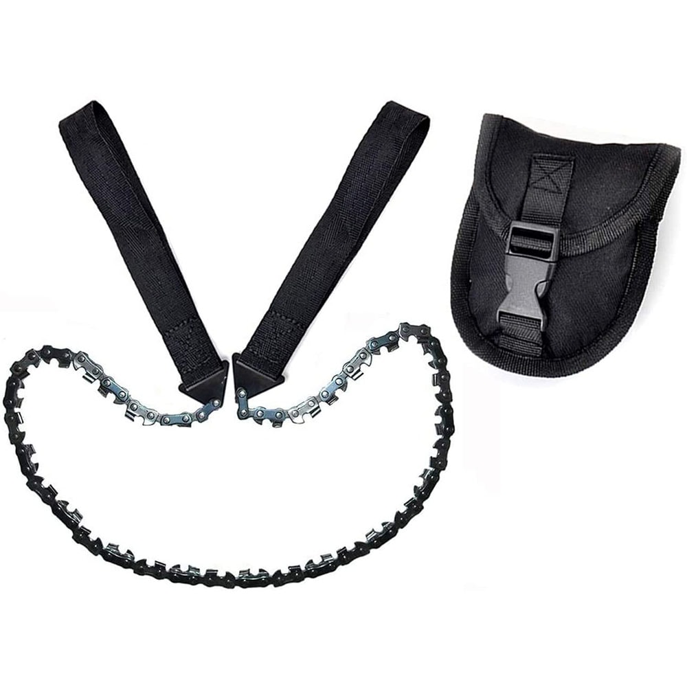 Survival Pocket Chainsaw Fast Wood Cutting Hand Saw For Outdoor Adventures 5