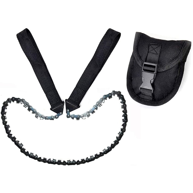 Survival Pocket Chainsaw Fast Wood Cutting Hand Saw For Outdoor Adventures 5