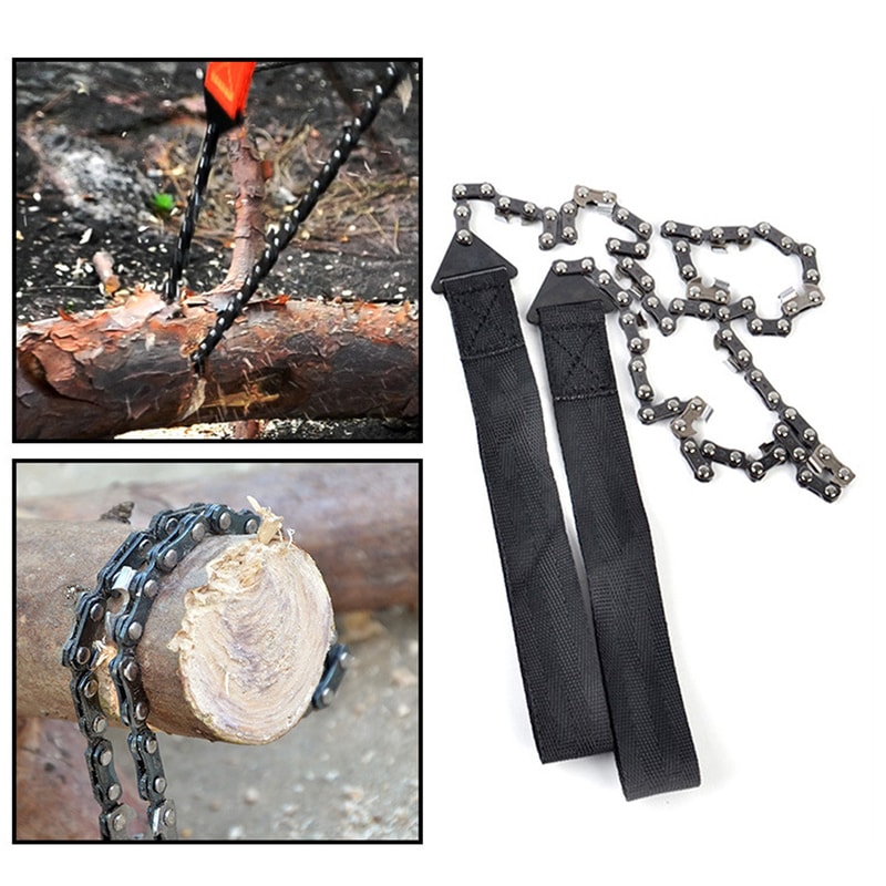 Portable Steel Rope Chain Saw For Camping Outdoor Adventures 4