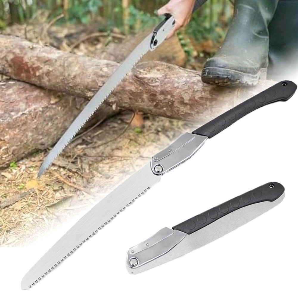 Manganese Steel Folding Logging Saw With Safety Lock For Wood Trimming And Branch Cutting 0