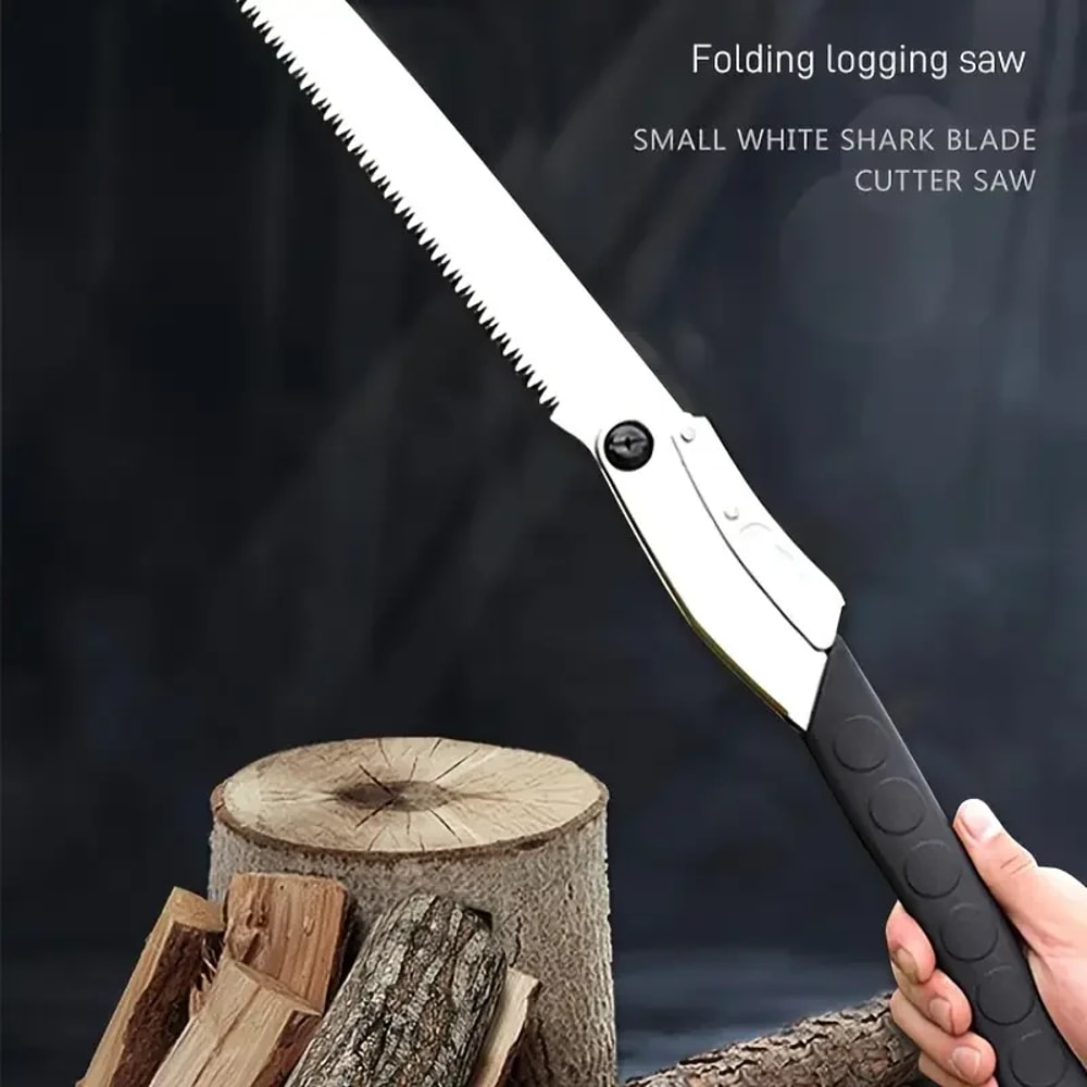Manganese Steel Folding Logging Saw With Safety Lock For Wood Trimming And Branch Cutting 1