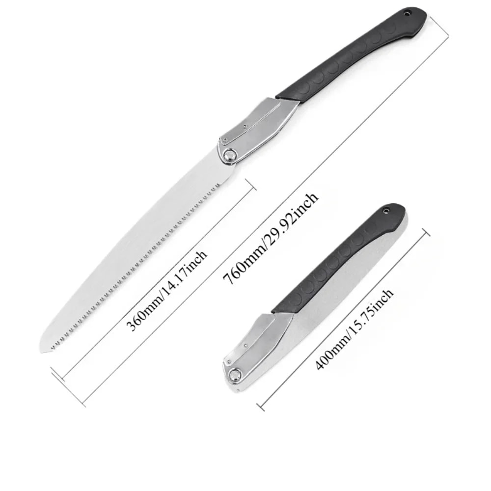 Manganese Steel Folding Logging Saw With Safety Lock For Wood Trimming And Branch Cutting 4