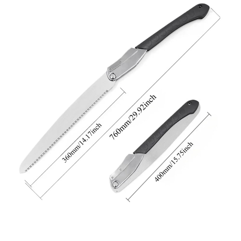 Manganese Steel Folding Logging Saw With Safety Lock For Wood Trimming And Branch Cutting 4