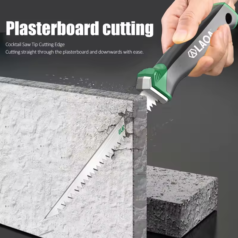 Handheld Manual Saw for Woodworking and Garden Tasks Versatile Wall Panel & Gypsum Board Cutter