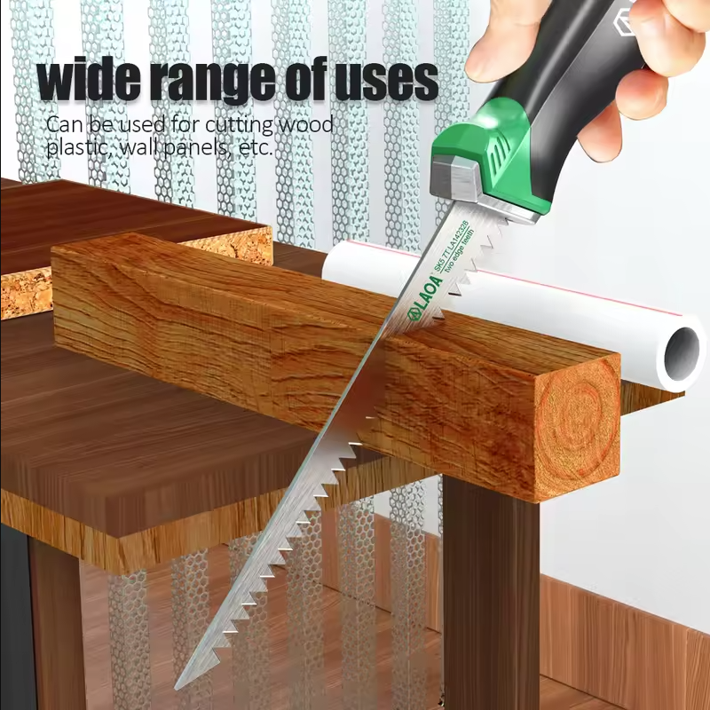 Handheld Manual Saw for Woodworking and Garden Tasks Versatile Wall Panel & Gypsum Board Cutter