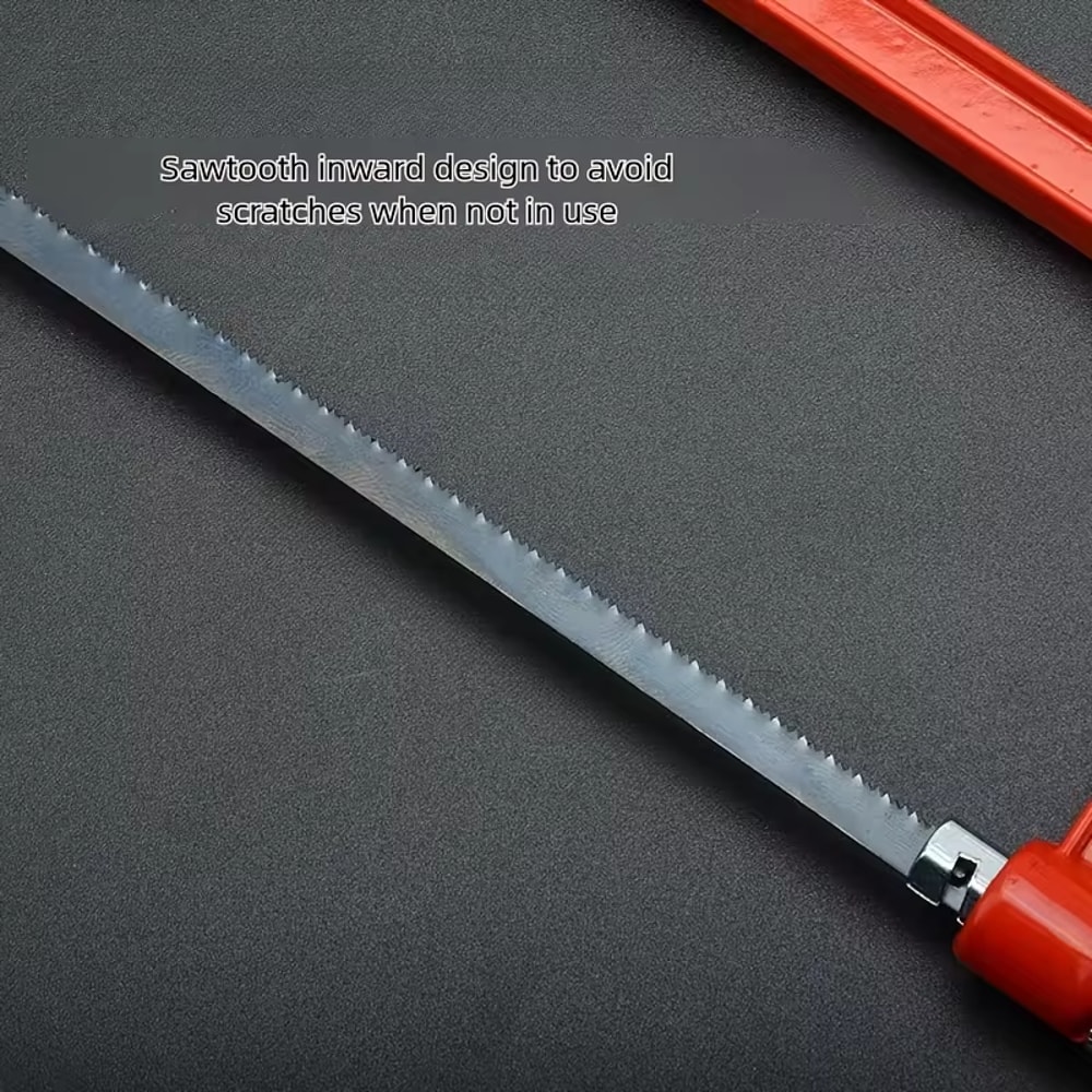 Mini Saw Metal Blade Childrens Hand Saw with Steel Frame for DIY Woodworking