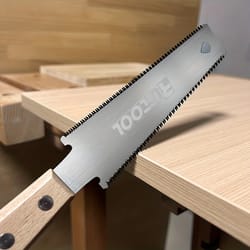saw ryoba double edged flush cut saw flexible hand saw with wooden handle for precision woodworking