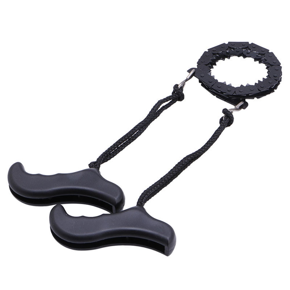Heavy Duty Pocket Chainsaw Survival Wire Saw for Outdoor, Camp & Hiking