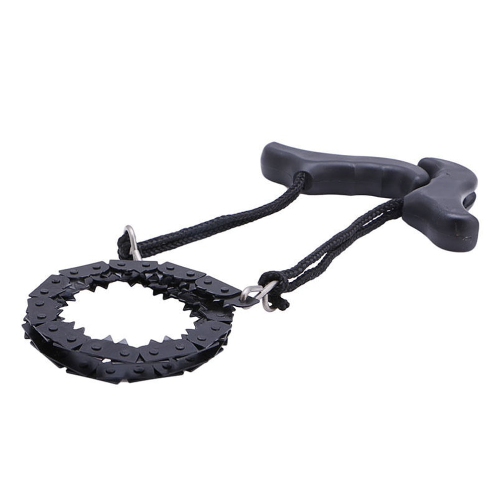 Heavy Duty Pocket Chainsaw Survival Wire Saw for Outdoor, Camp & Hiking