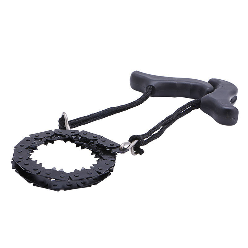 Heavy Duty Pocket Chainsaw Survival Wire Saw for Outdoor, Camp & Hiking