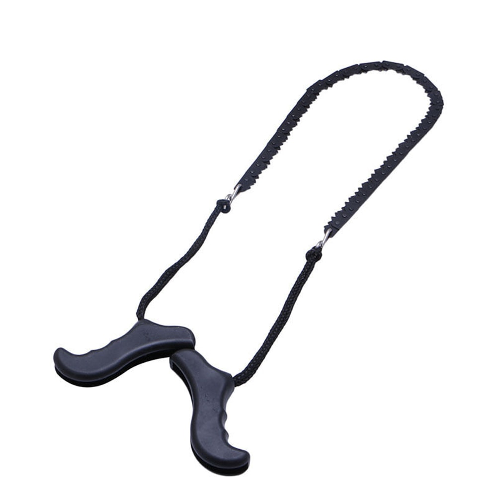 Heavy Duty Pocket Chainsaw Survival Wire Saw for Outdoor, Camp & Hiking