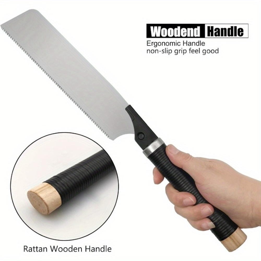 Pull Saw with Detachable Blade Perfect Woodworking Handsaw for Precise Cuts