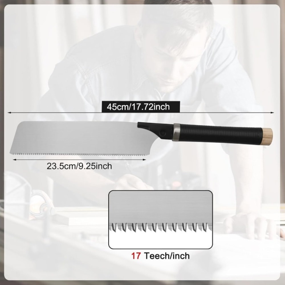 Pull Saw with Detachable Blade Perfect Woodworking Handsaw for Precise Cuts