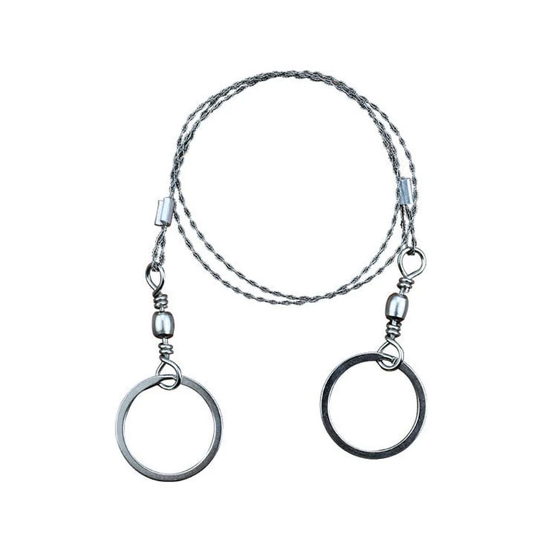 Portable Survival Wire Saw for Camping, Hiking, Hunting, and Gardening