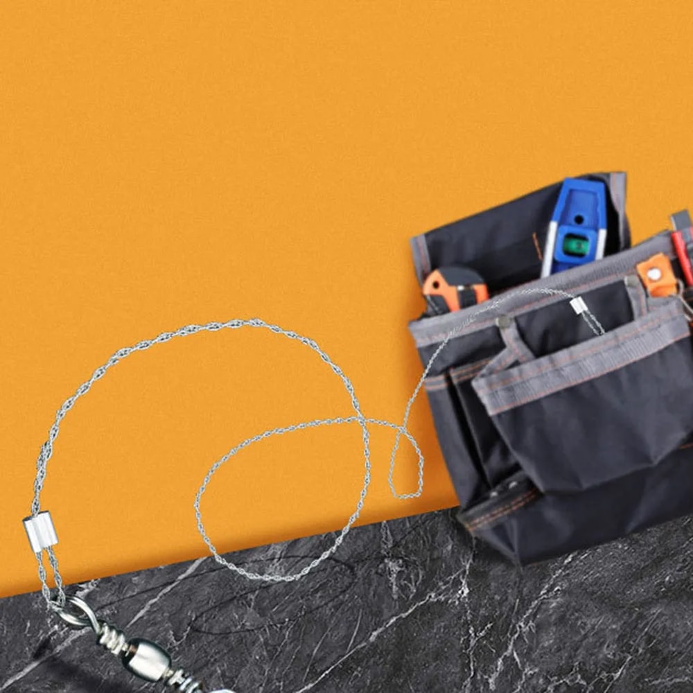 Portable Survival Wire Saw for Camping, Hiking, Hunting, and Gardening