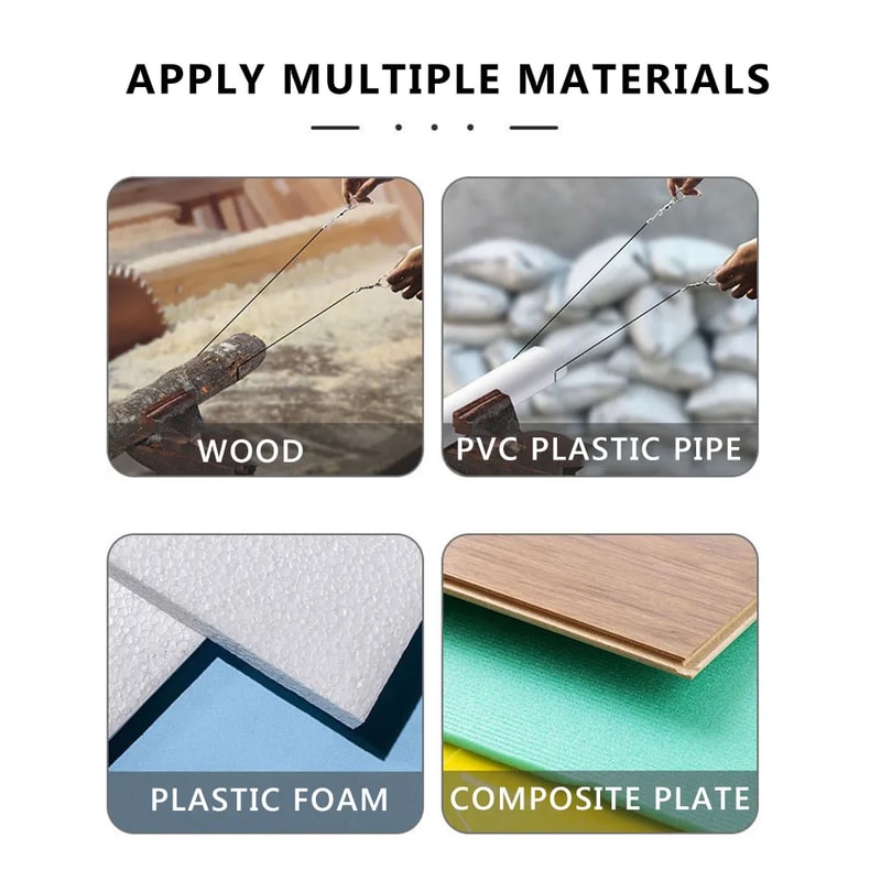 Portable Survival Wire Saw for Camping, Hiking, Hunting, and Gardening