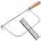 Portable Coping Saw with Wooden Handle & Replacement Blades Ideal for Woodworking & DIY Projects