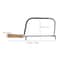 Portable Coping Saw with Wooden Handle & Replacement Blades Ideal for Woodworking & DIY Projects