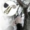 Mini Chainsaw With Umbrella Rope Handle For Outdoor Logging Corded Survival Hand Tool 3