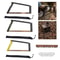 Aluminum Alloy Folding Saw With Storage Bag MultiFunctional Outdoor Hand Saw For Hiking Camping And 0