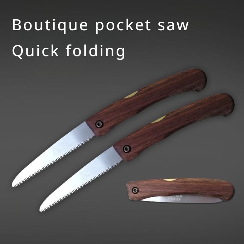 Mini Folding Saw for Woodworking Multifunctional Camping, Garden & Tree Cutting Tool