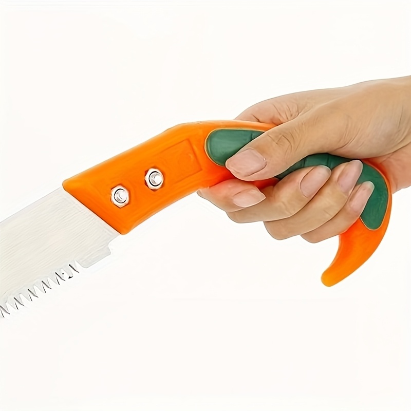 Compact Multi-Functional Gardening Saw with Comfortable Handle Ideal for Effortless Garden Maintenance