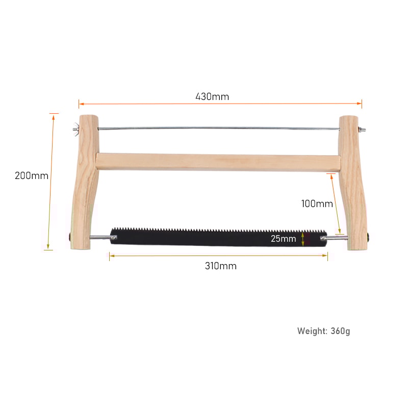Frame Saw Blade with Replacement Blades for Woodworking Precision Wood Cutting Tool