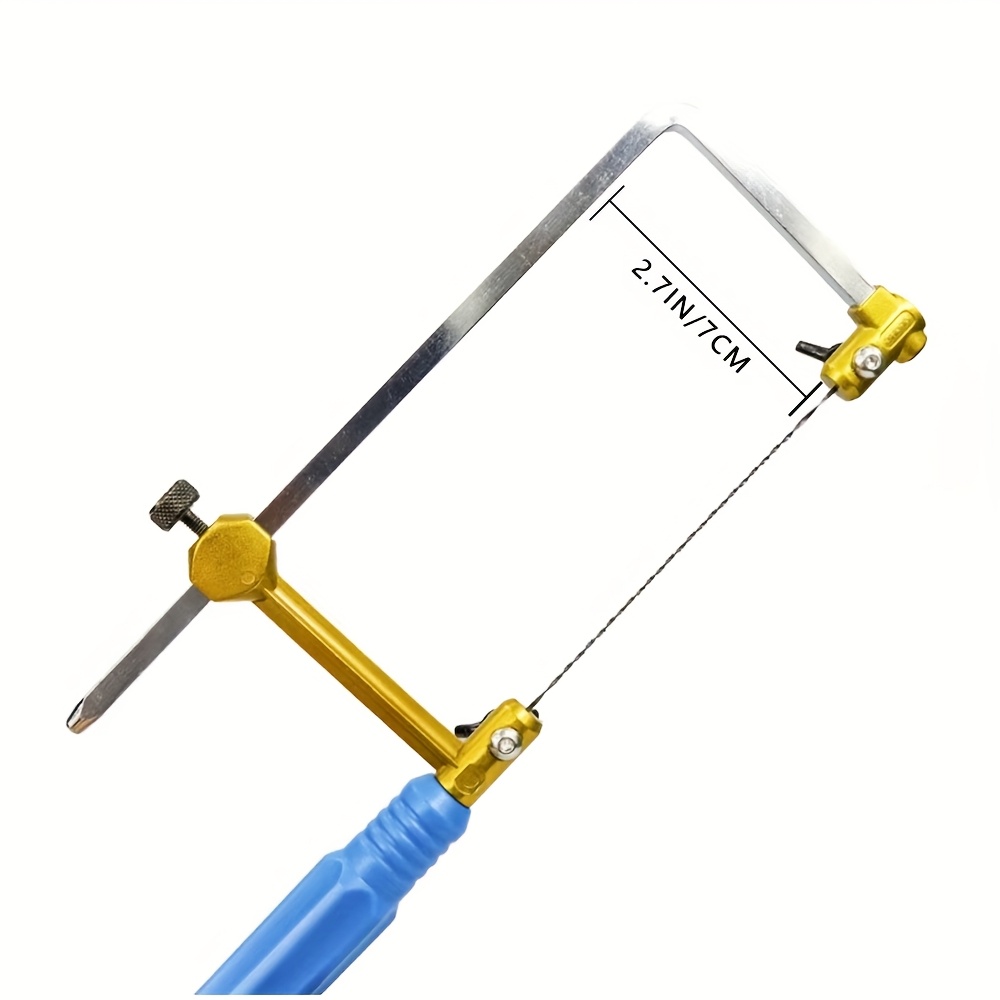 Adjustable Jewelry Saw Frame with U-Type Cutting Tool for Wood.