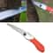 Folding Saw for Wood Cutting & Pruning Edge Tooth Hand Saw for Camping, Gardening, & Tree Trimming