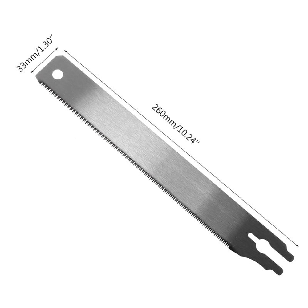 Hand Pull Saw Blade Replacement Flexible Fine-Toothed Woodworking Blade for Household Projects