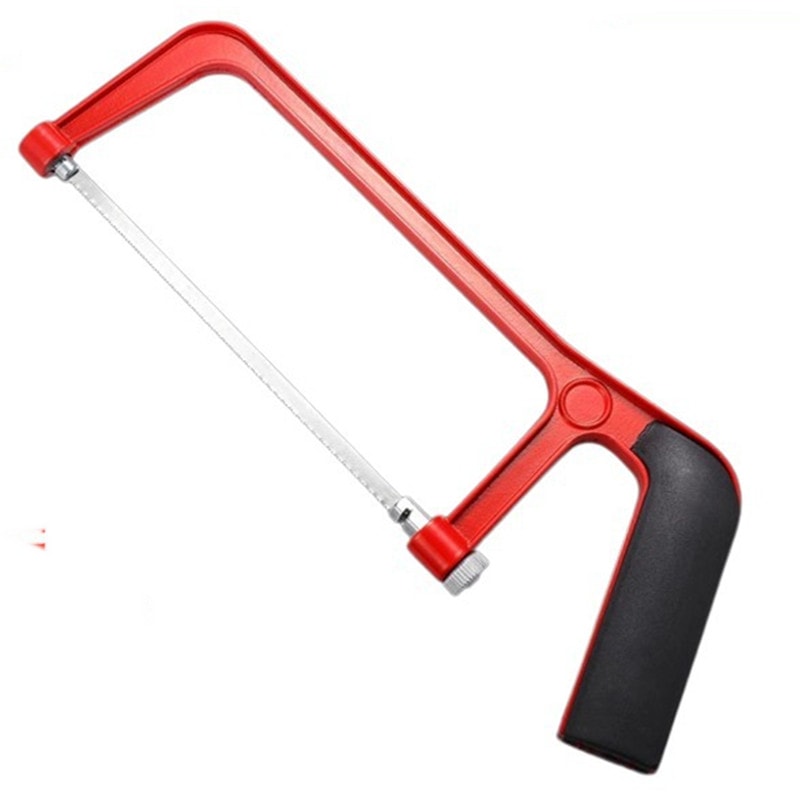 Mini Saw Frame for DIY Woodworking Child-Friendly Steel Hand Saw with Metal Blade
