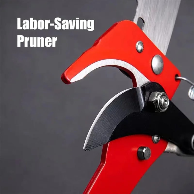 Extendable Tree Pruner Saw Outdoor Pruning Shears with High Branch Scissors and Garden Tree Trimmer