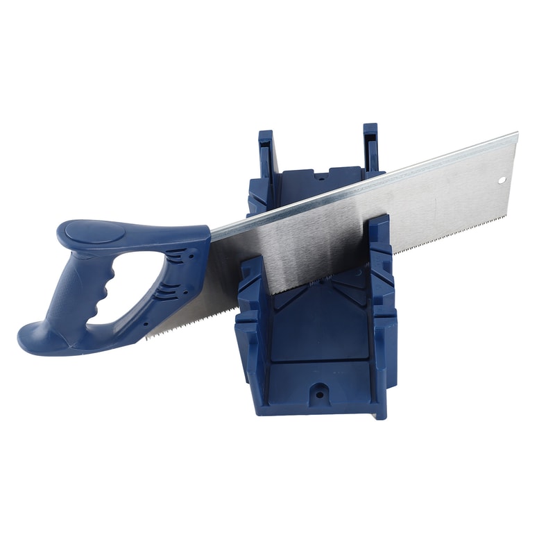 Miter Saw with Storage Box Durable, Stable Hand Miter Saw Set for Precise Angle Cutting