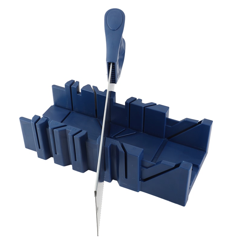 Miter Saw with Storage Box Durable, Stable Hand Miter Saw Set for Precise Angle Cutting