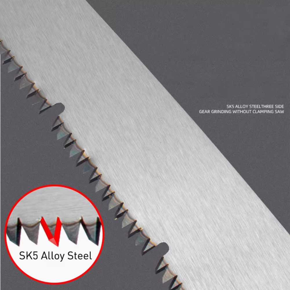 Sharp Handsaw Pruning Shear with Protective Cover Ideal for Garden & Woodworking Trimming