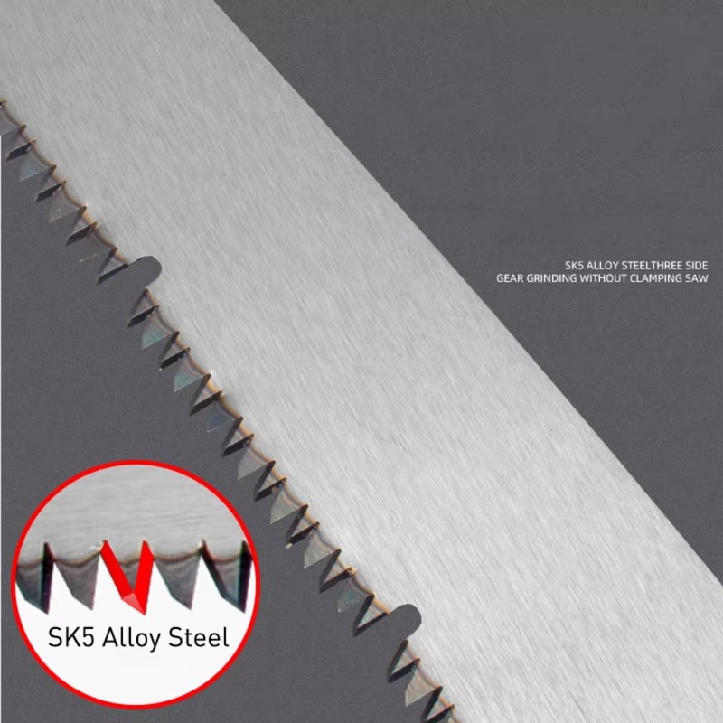 Sharp Handsaw Pruning Shear with Protective Cover Ideal for Garden & Woodworking Trimming