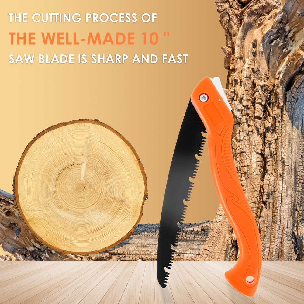 Woodworking Folding Saw Durable Manganese Steel Long Blade For Wood Pruning And Manual Camping Cutt 3