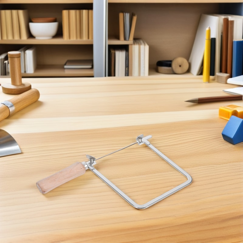 Precision U Shaped Coping Saw for Woodworking and DIY Detail Cutting