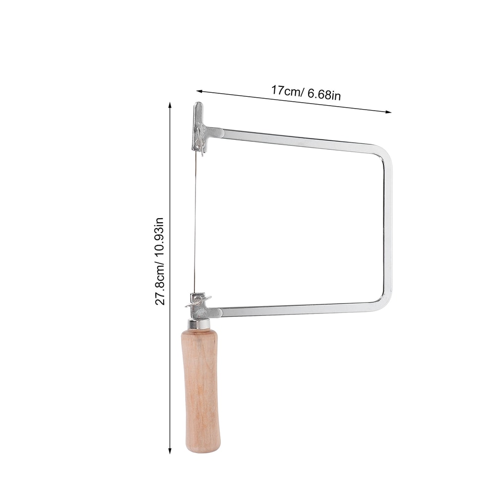 Precision U Shaped Coping Saw for Woodworking and DIY Detail Cutting