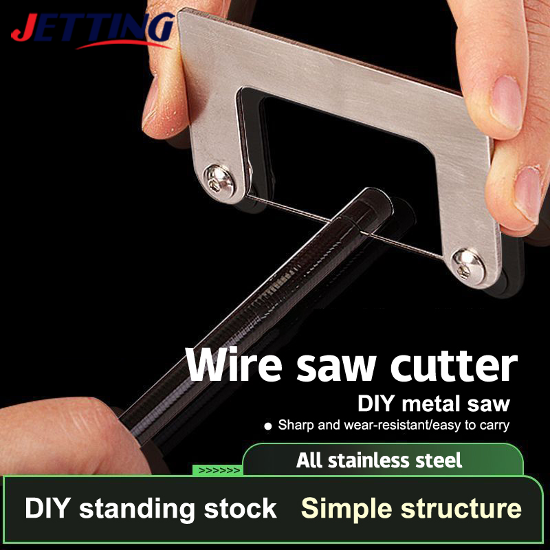 Portable Stainless Steel Survival Wire Saw Compact Hand Saw For Camping And Bushcraft 1