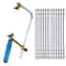 Heavy Duty Coping Saw Kit with Blades Fast Cutting Wood Metal Hand Saw