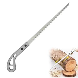 premium steel handsaw with wooden handle precision garden & woodworking saw.