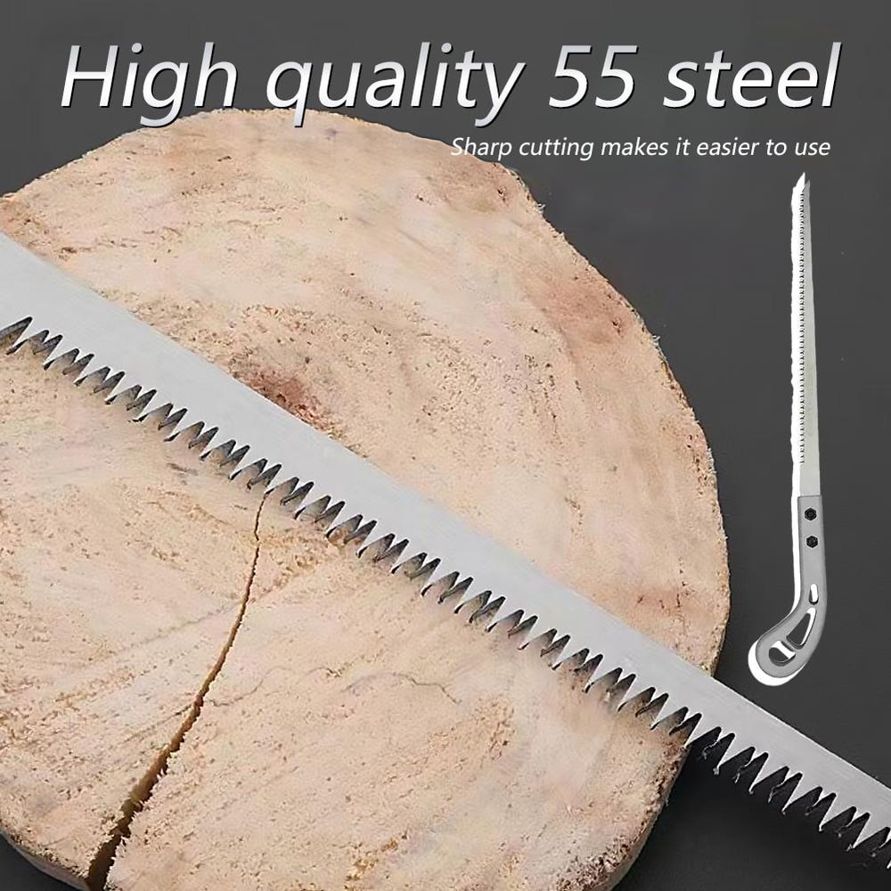 Premium Steel Handsaw with Wooden Handle Precision Garden & Woodworking Saw.