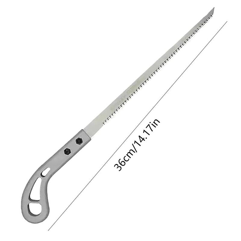 Premium Steel Handsaw with Wooden Handle Precision Garden & Woodworking Saw.